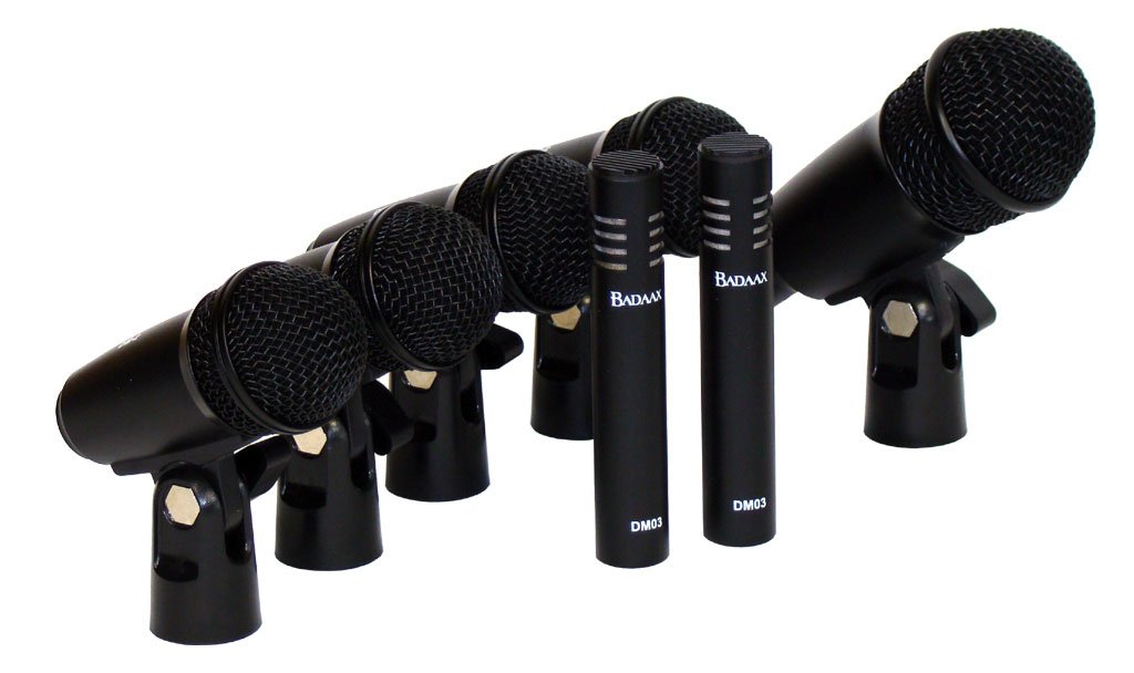Amazon.com: Bad Aax T8400 Drum Microphone Kit : Musical Instruments